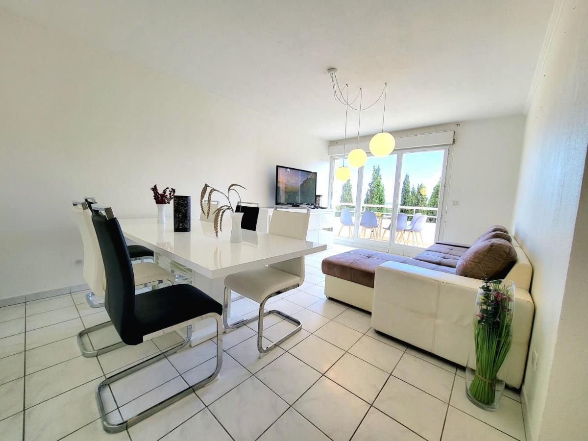 Appart Luxueux 3 Pieces, Piscine, Mer, Terrasse Cannes Eksteriør bilde