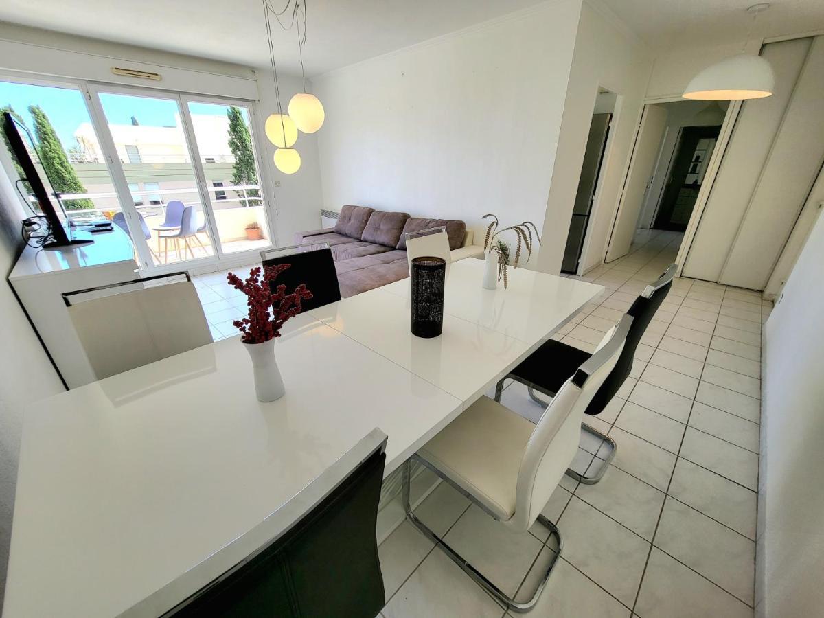 Appart Luxueux 3 Pieces, Piscine, Mer, Terrasse Cannes Eksteriør bilde